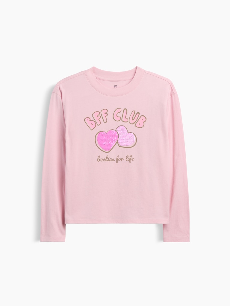 Kids Oversized Graphic T-Shirt