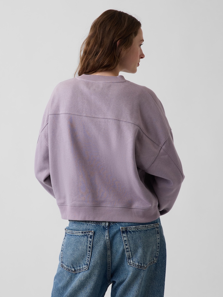 VintageSoft Wedge Crew Sweatshirt