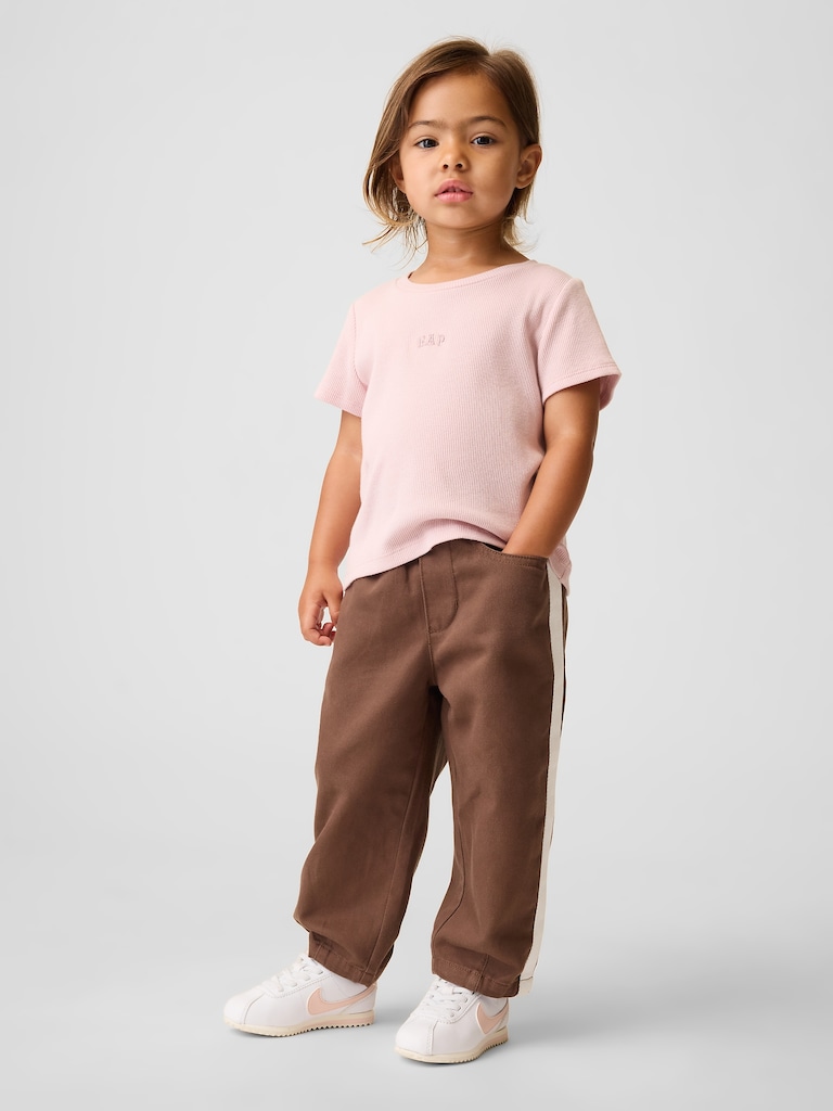 Baby & Toddler UltraSoft Pull-On Stripe Barrel Pants