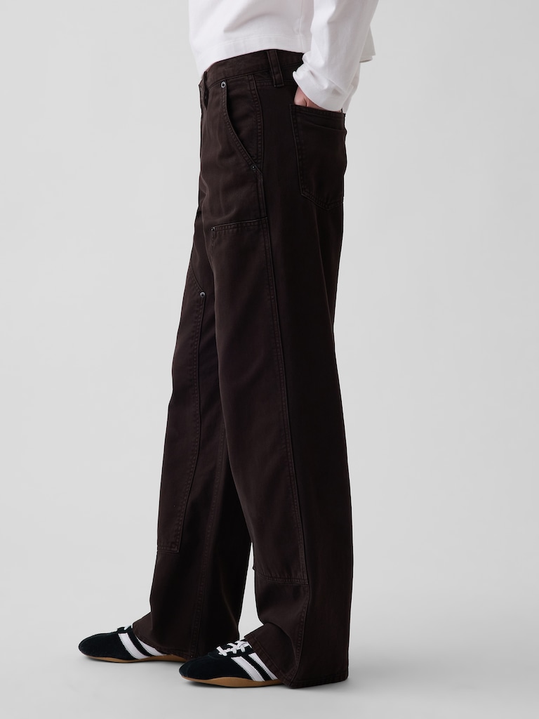 Low Rise '90s Loose Double-Knee Carpenter Pants