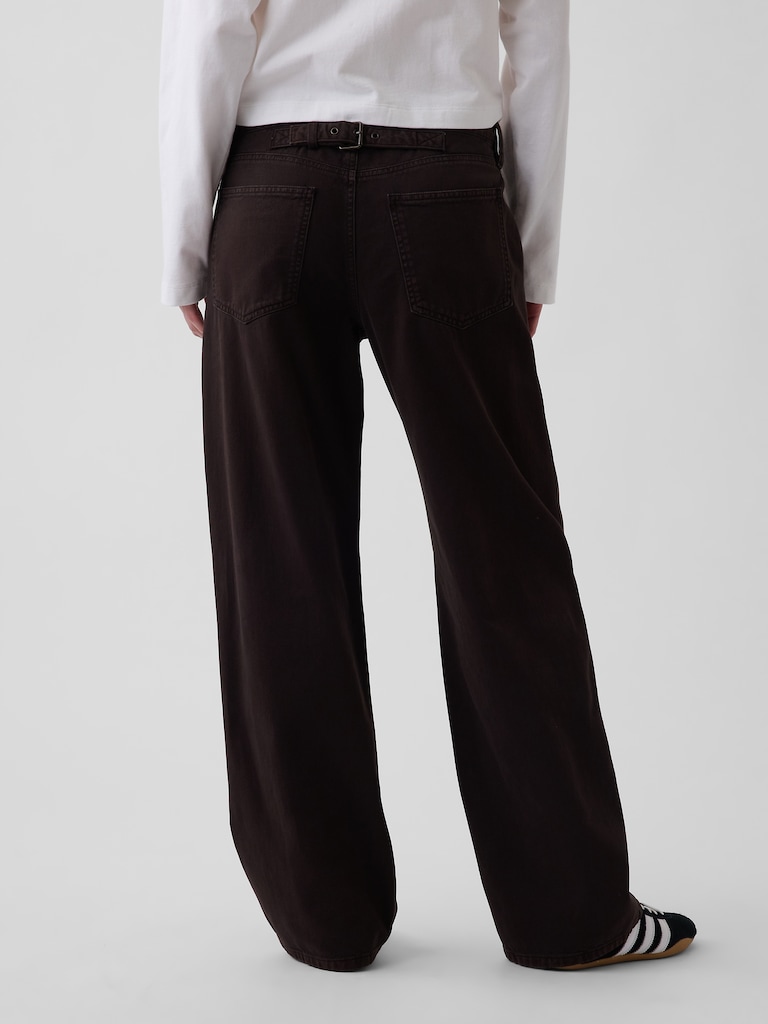 Low Rise '90s Loose Double-Knee Carpenter Pants