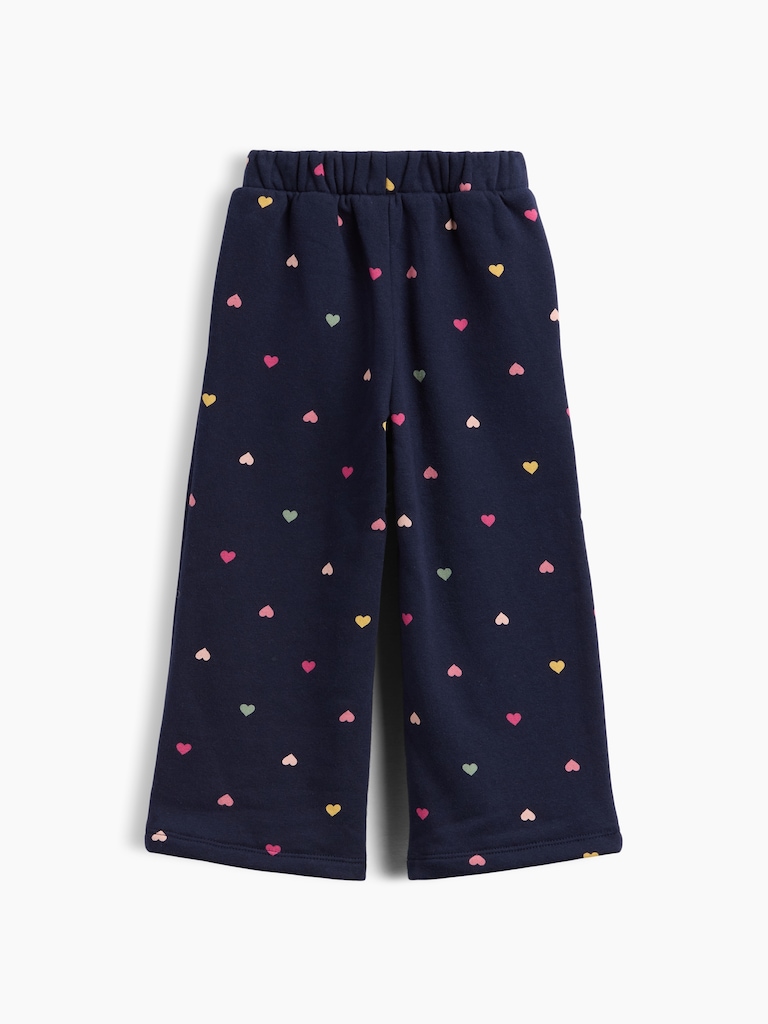 Baby & Toddler VintageSoft Print Wide-Leg Sweatpants
