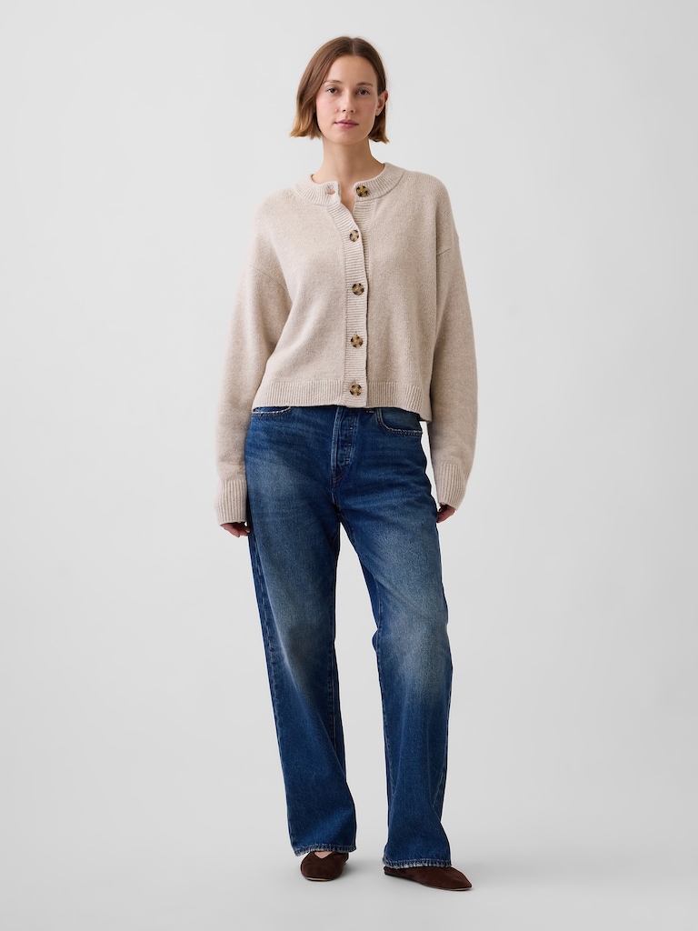 CashSoft Oversized Chunky Cardigan