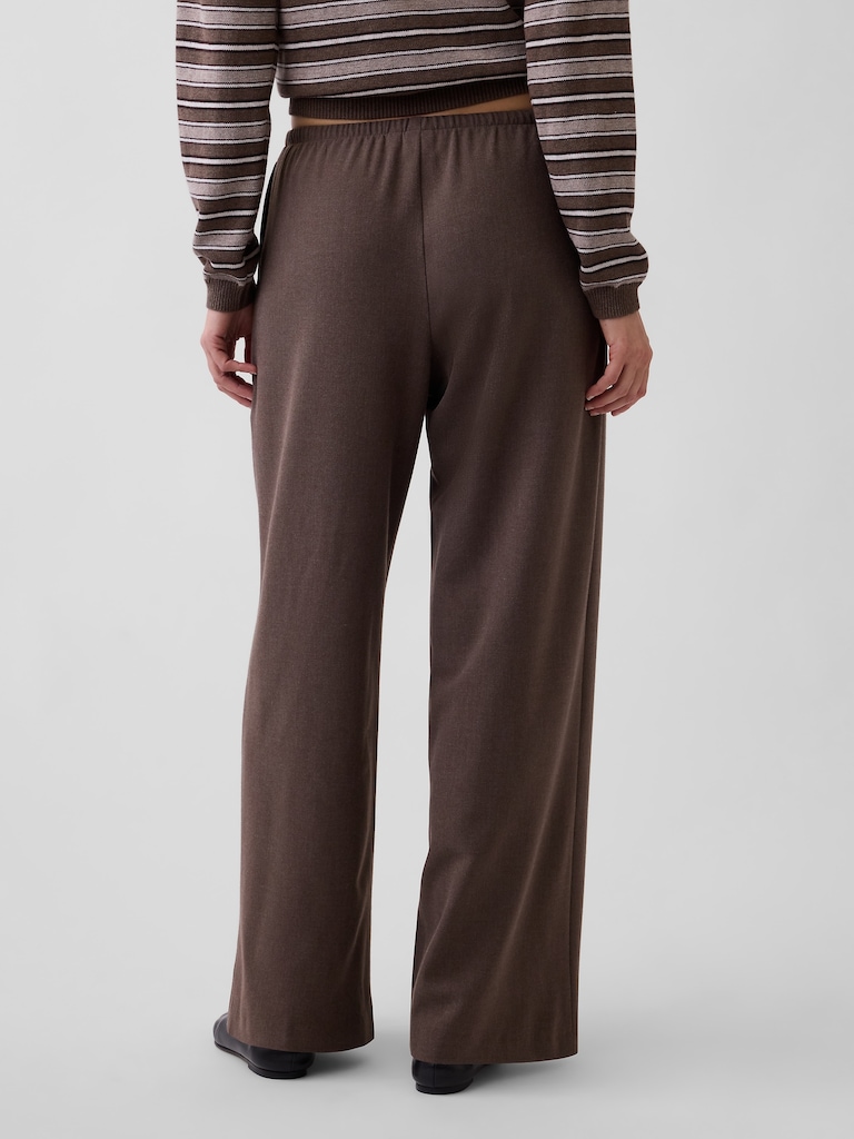 Easy Wide-Leg Pants