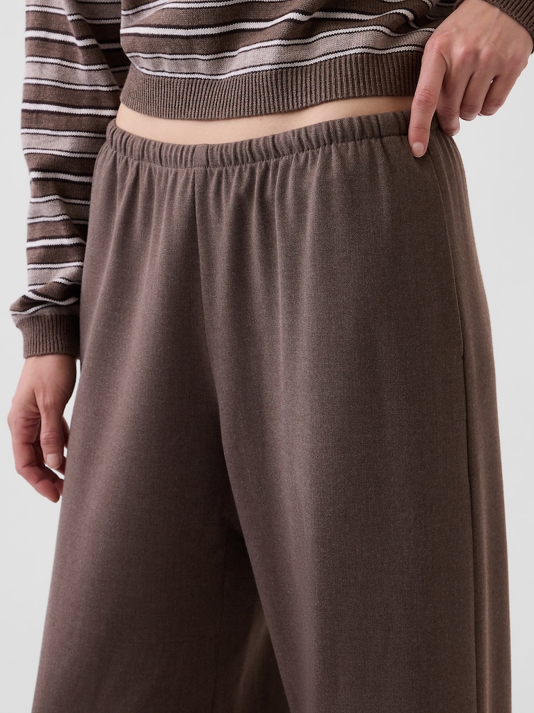 Easy Wide-Leg Pants
