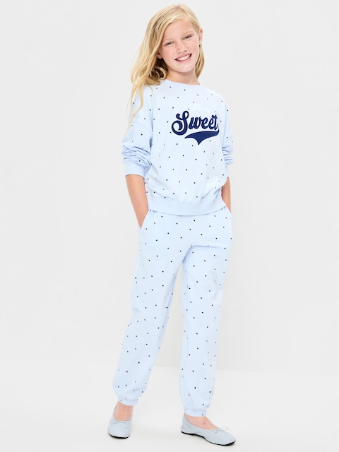 Favorite Fleece High-Waisted Jogger Sweatpants for Girls