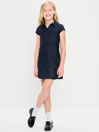 PowerSoft Collared Athletic Dress for Girls