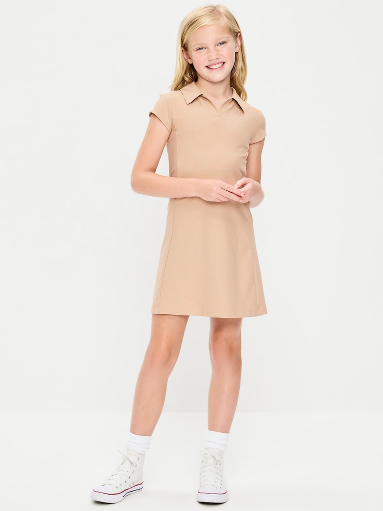 Robe de sport à col PowerSoft pour fille