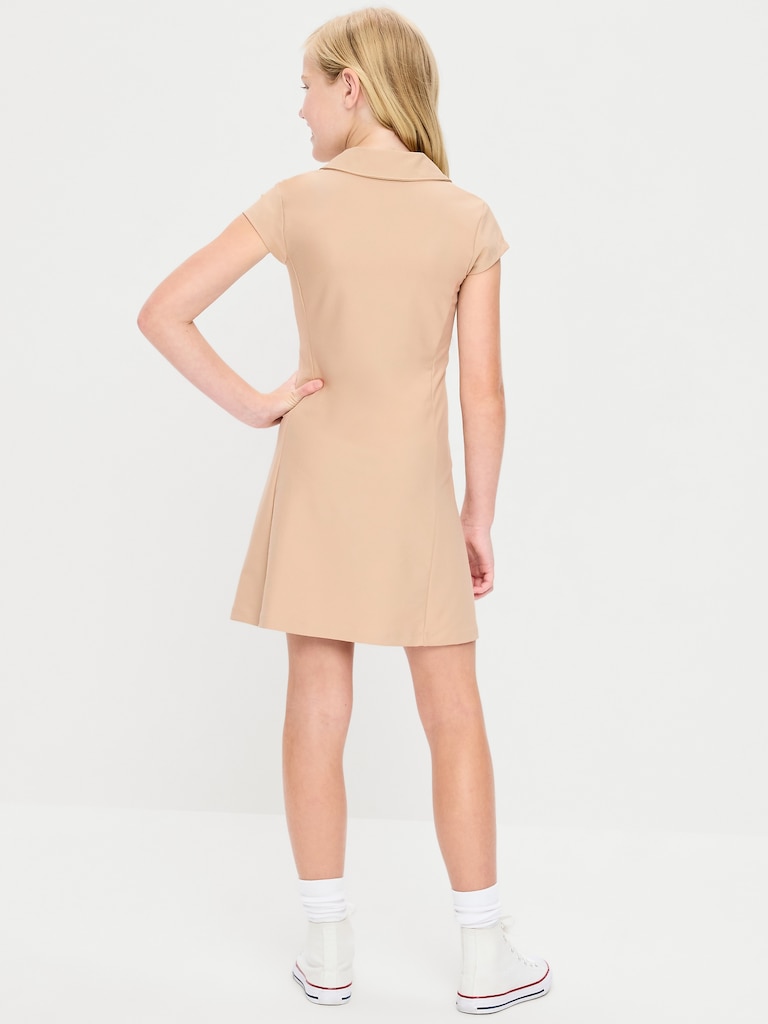 Robe de sport à col PowerSoft pour fille