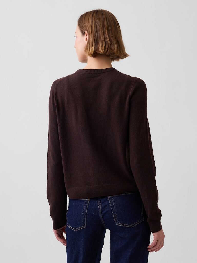 CashSoft Crop Cardigan