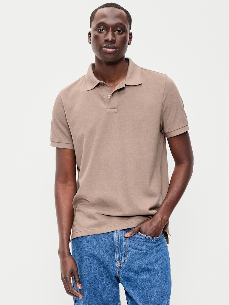 Polo en piqué à coupe classique