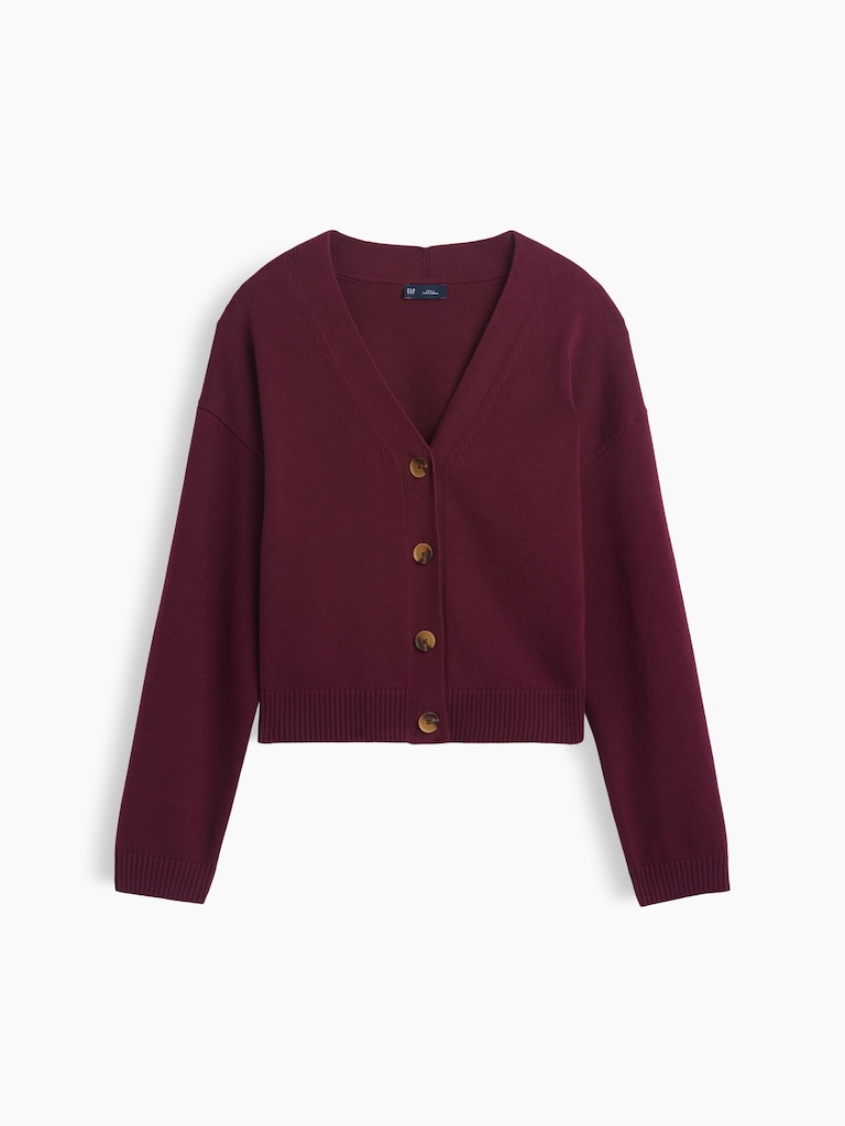 100% Cotton Oversized Cardigan Sweater