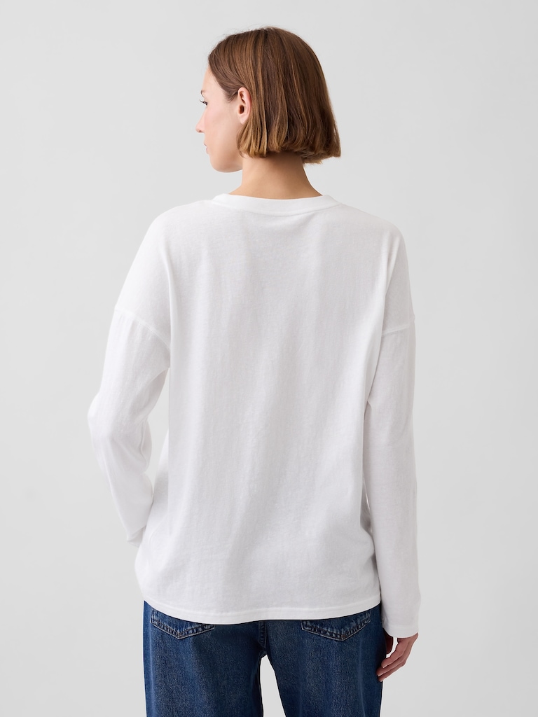 100% Cotton Authentic Oversized Pocket T-Shirt