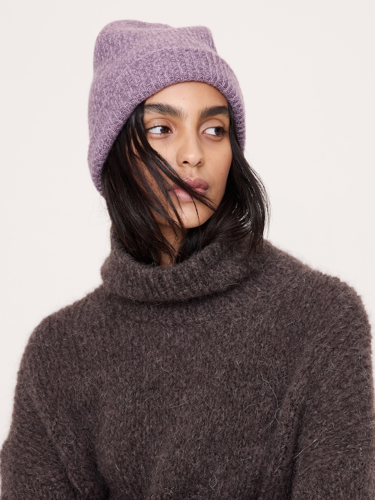Cashmere Slouchy Beanie
