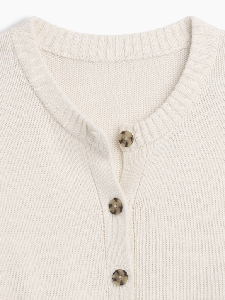Crewneck Cardigan