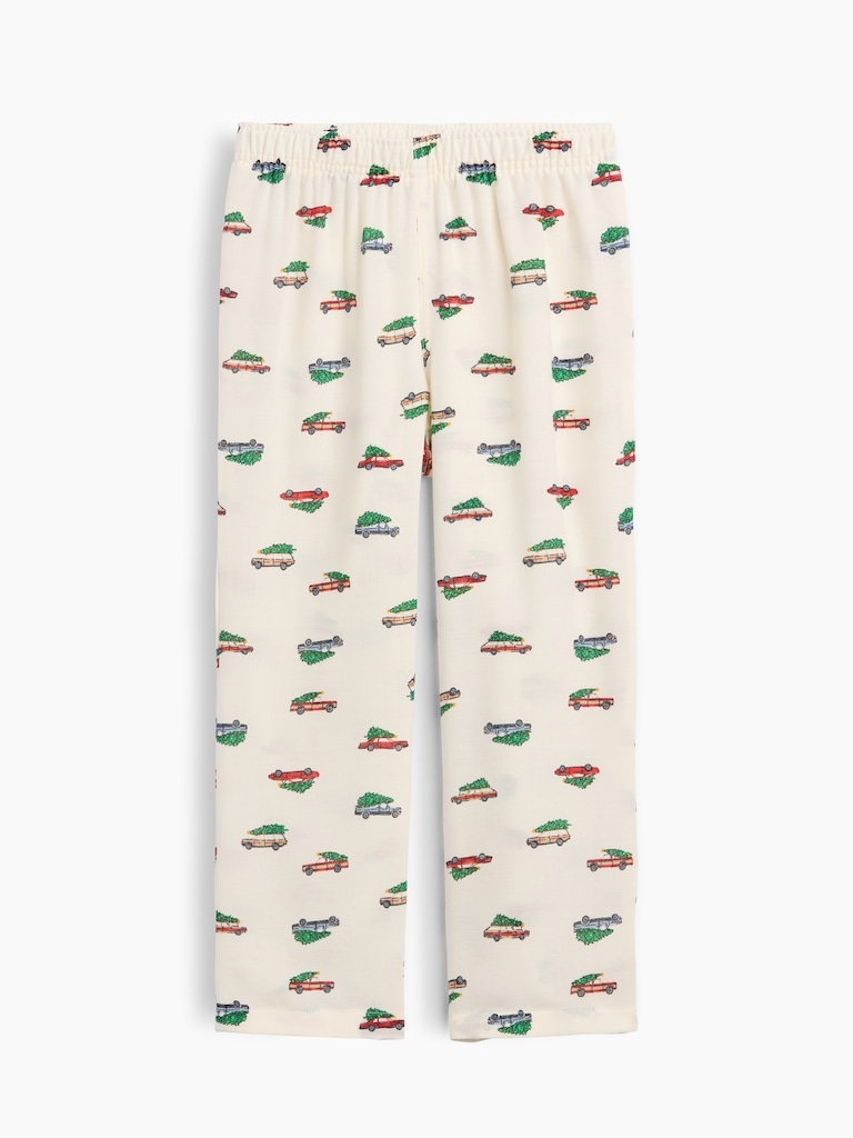 Kids X-Mas Tree Flannel PJ Pants