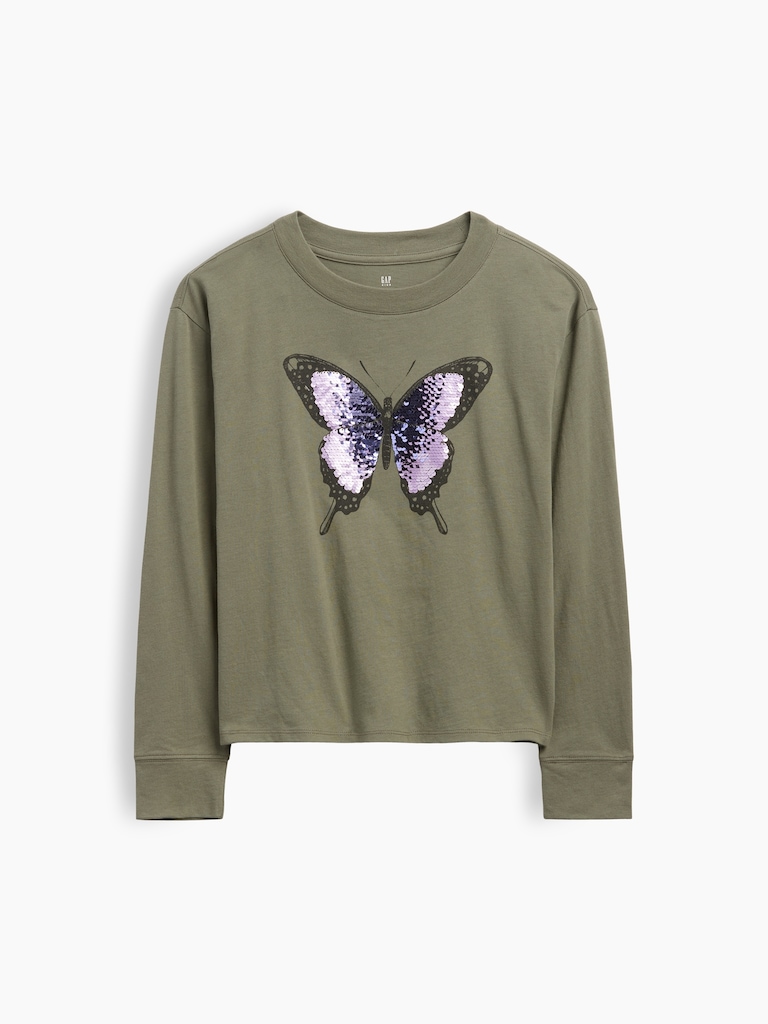 Kids Oversized Graphic T-Shirt
