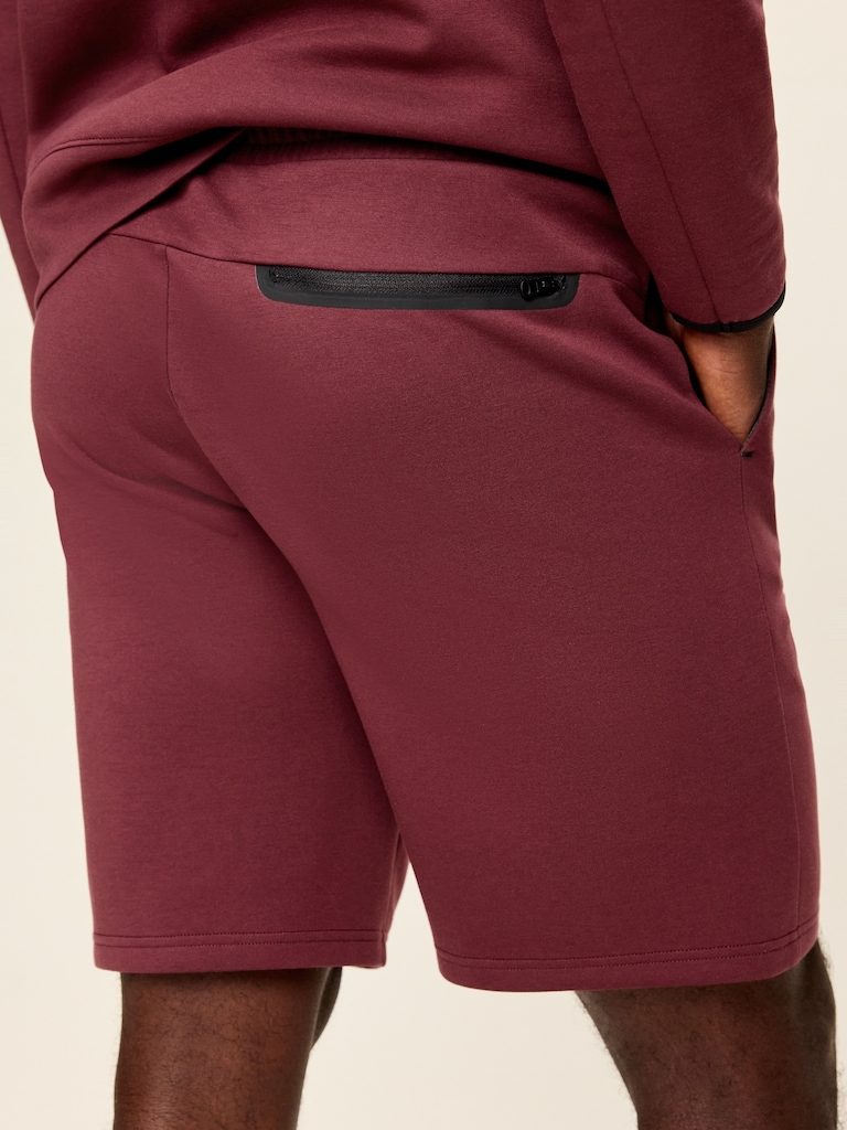 Short en Molleton dynamique 4.0, entrejambe de 20 cm