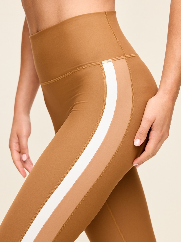 High-Waisted PowerSoft Boundless 7/8 Pocket Leggings – No Front Seam