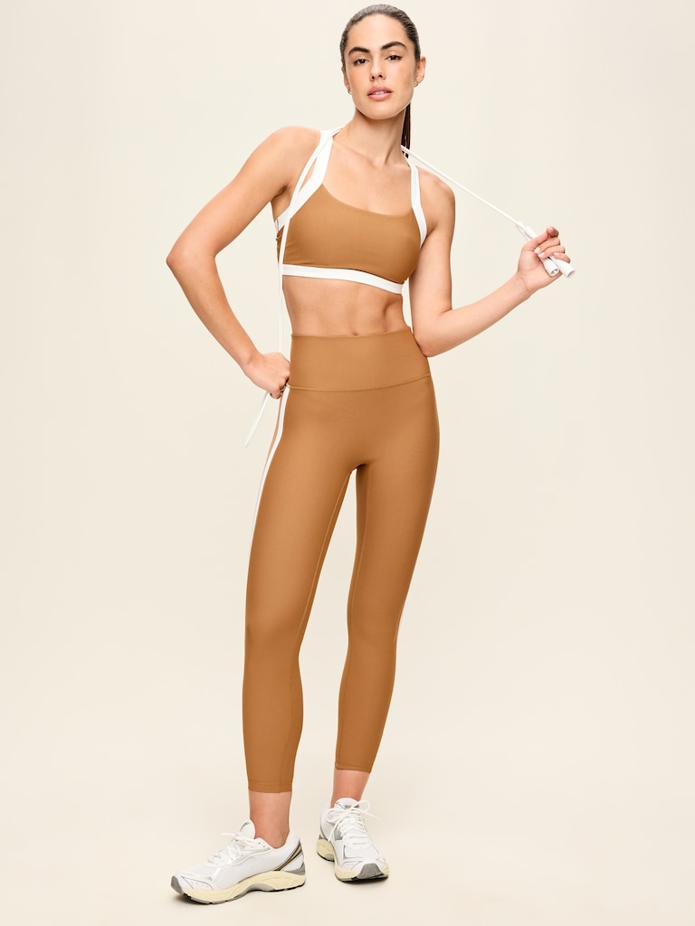 High-Waisted PowerSoft Boundless 7/8 Pocket Leggings – No Front Seam