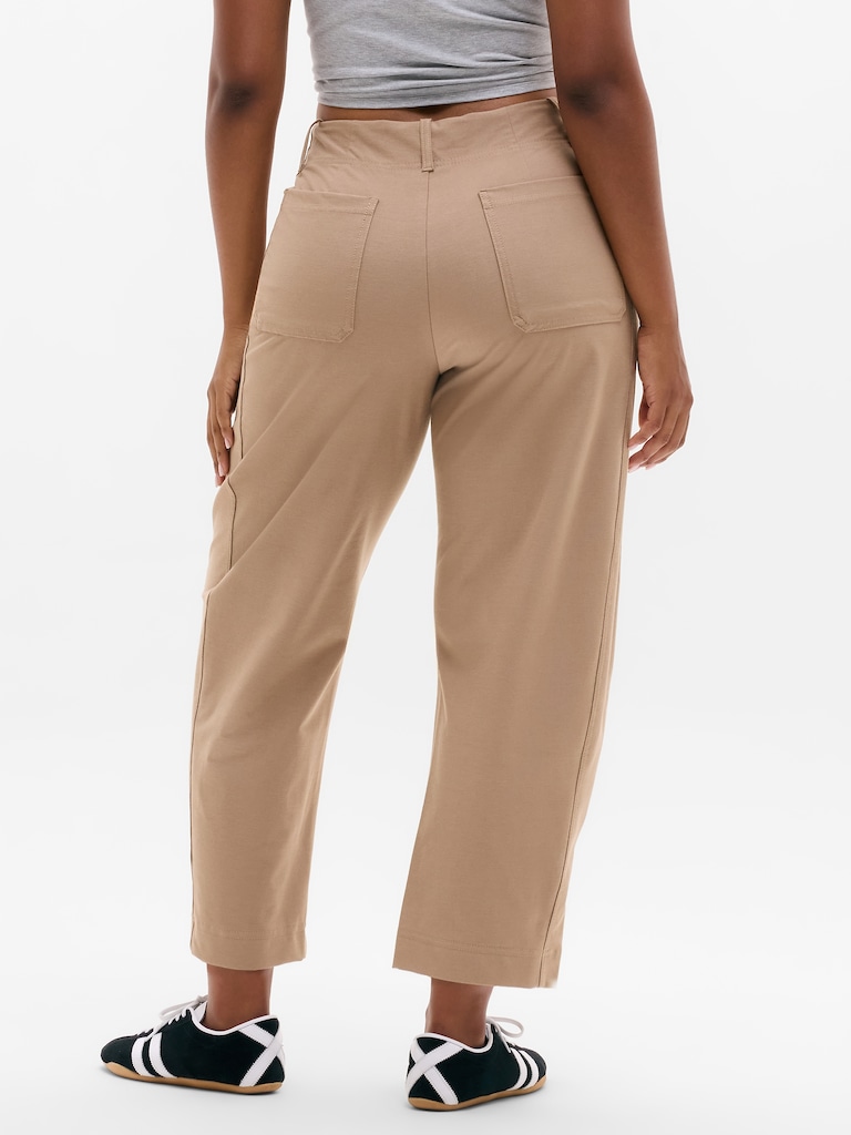 Skyline High Rise Barrel Leg Pant
