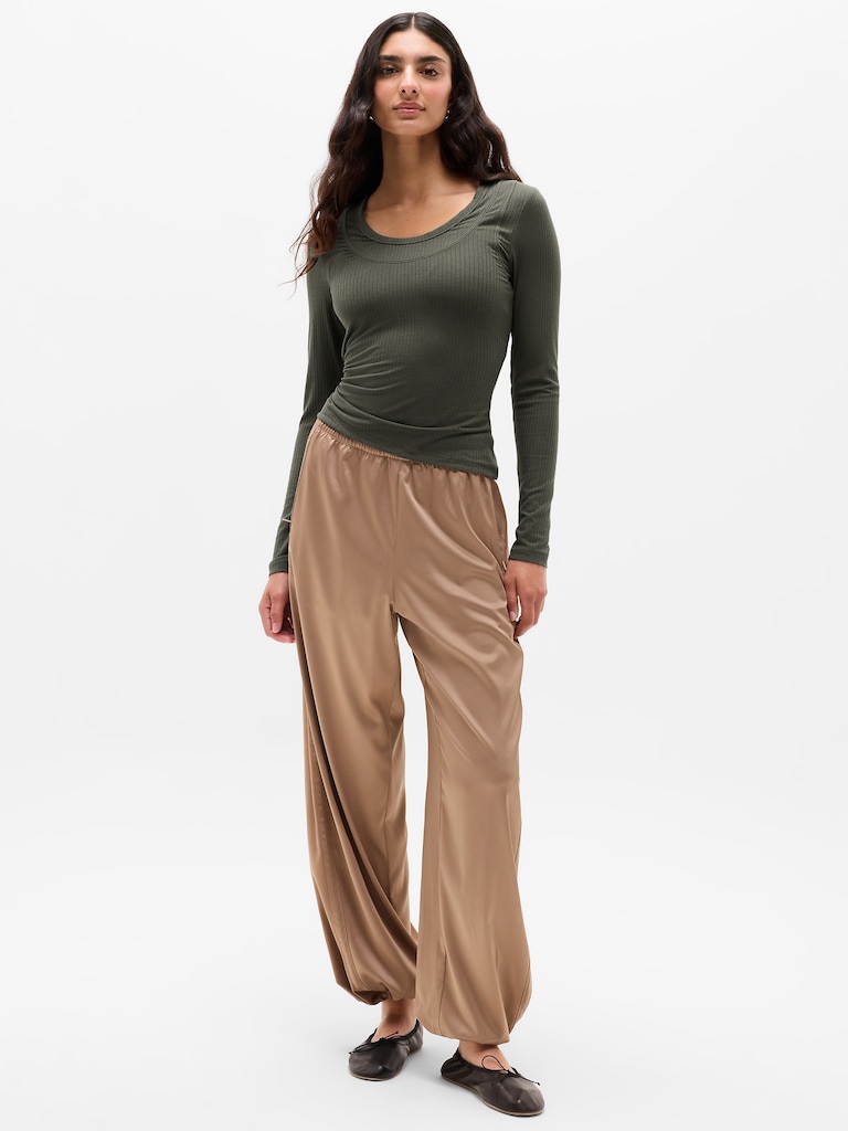Perfect Rib Layered Top