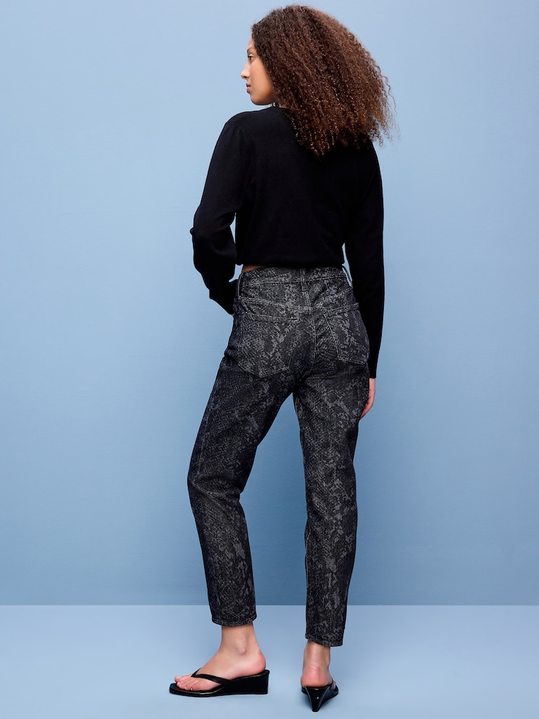 High-Waisted OG Straight Ankle Jeans