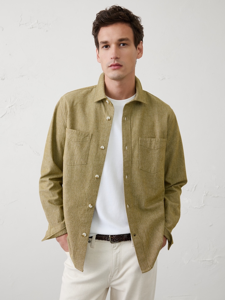 Standard-Fit Textured Shirt