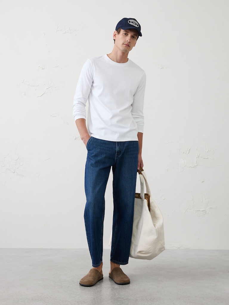 Slim-Fit Luxe Touch Long-Sleeve T-Shirt