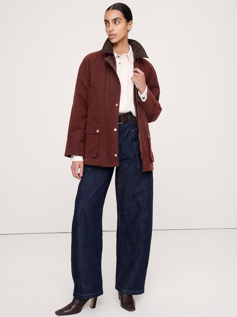 Archive Reissue Waxed Cotton Utility Jacket