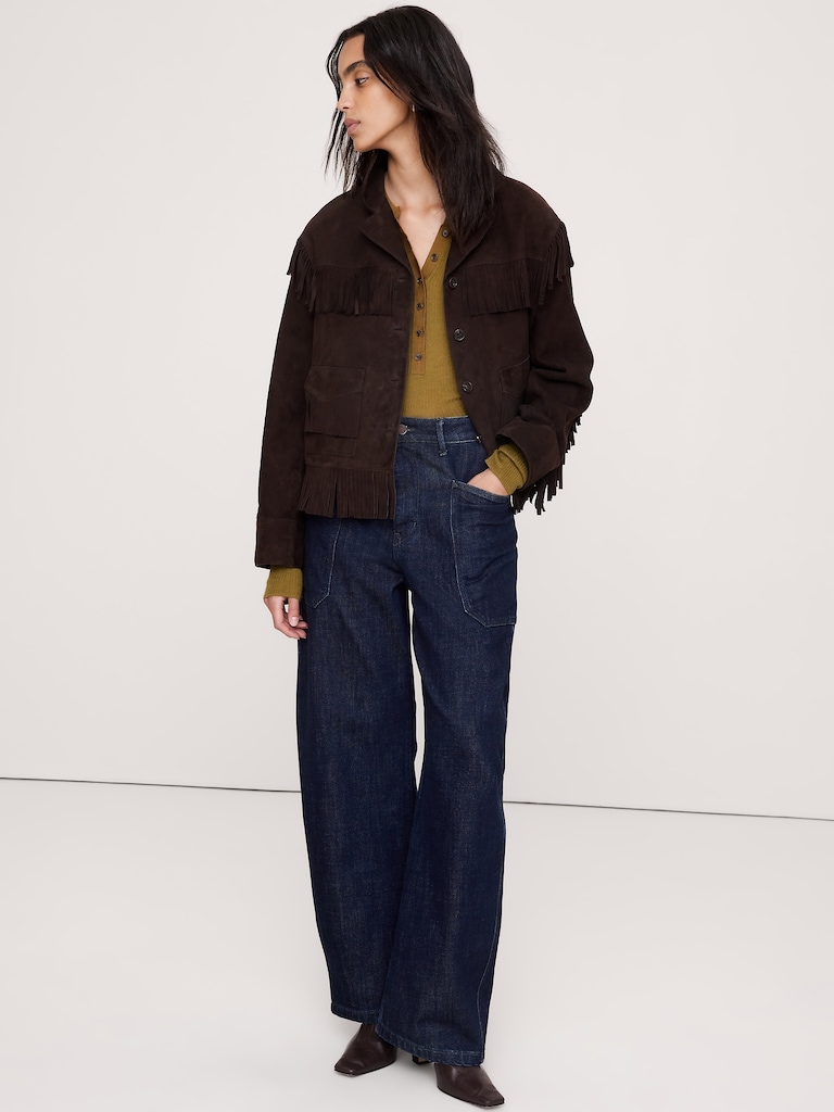 Heritage Suede Fringe Jacket