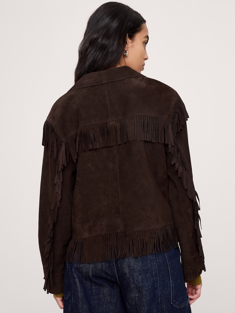 Heritage Suede Fringe Jacket
