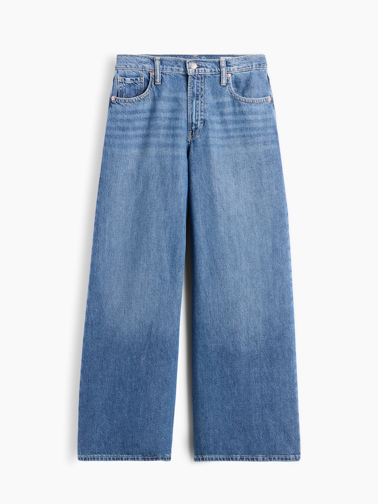 Mid Rise UltraSoft Baggy Jeans