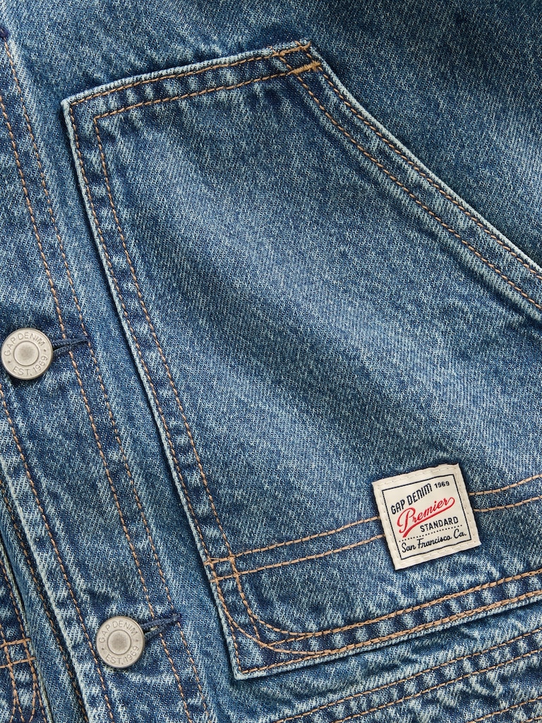 Kids Denim Chore Jacket
