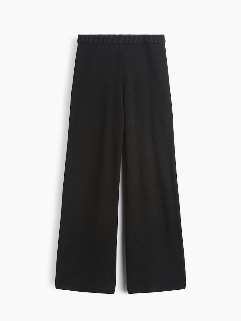 Kids CashSoft Wide-Leg Sweater Pants