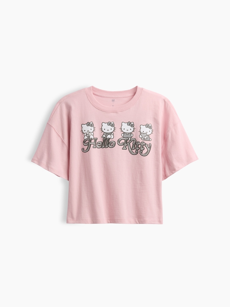 Kids Oversized Boxy Graphic T-Shirt