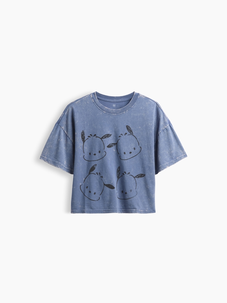 Kids Oversized Boxy Graphic T-Shirt