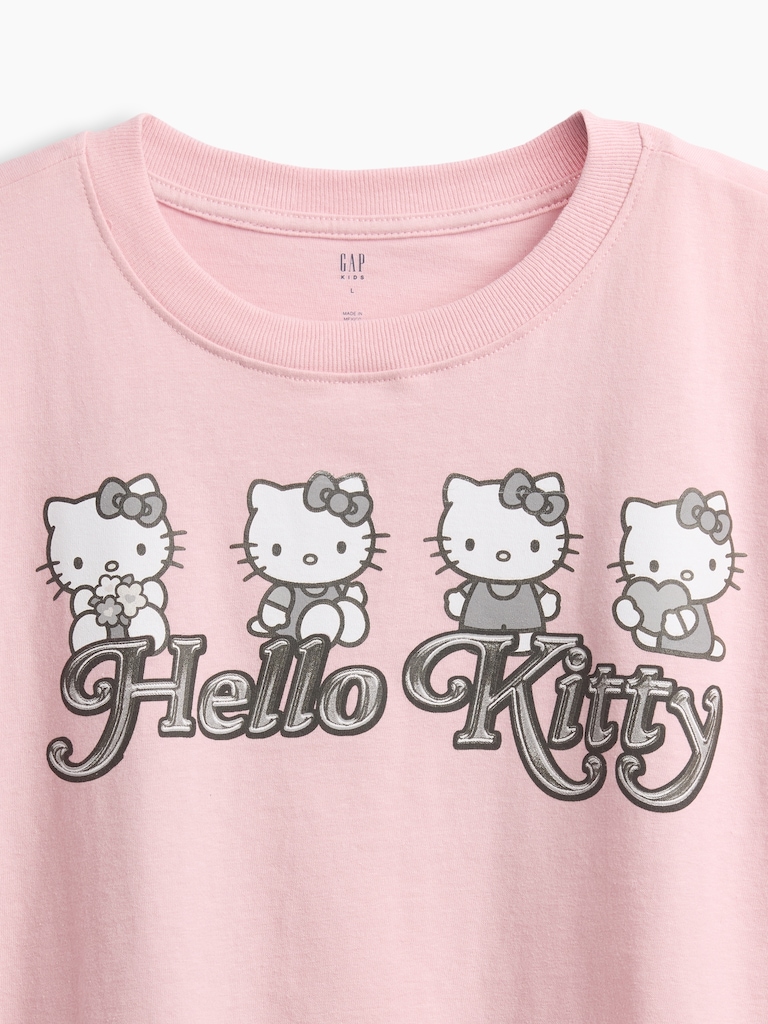 Kids Oversized Boxy Graphic T-Shirt