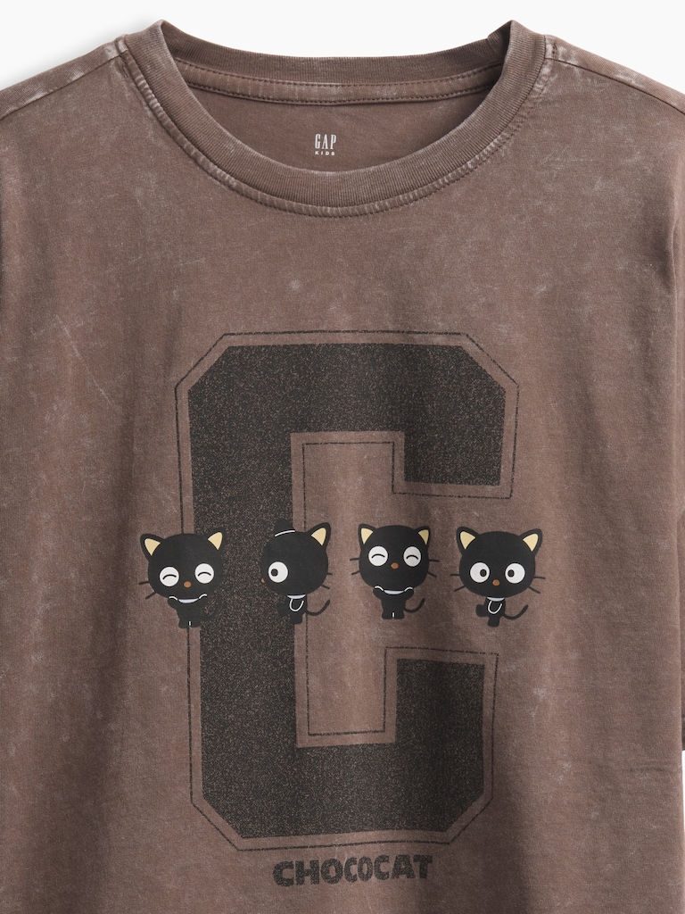Kids Oversized Boxy Graphic T-Shirt