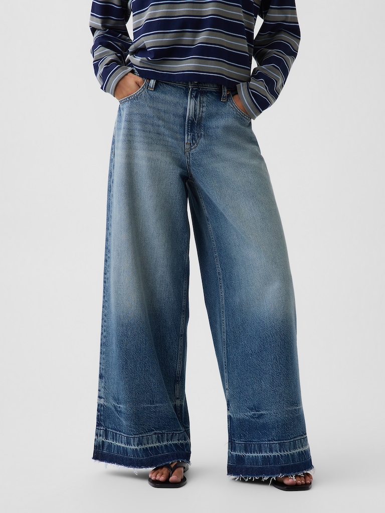 Mid Rise UltraSoft Baggy Jeans