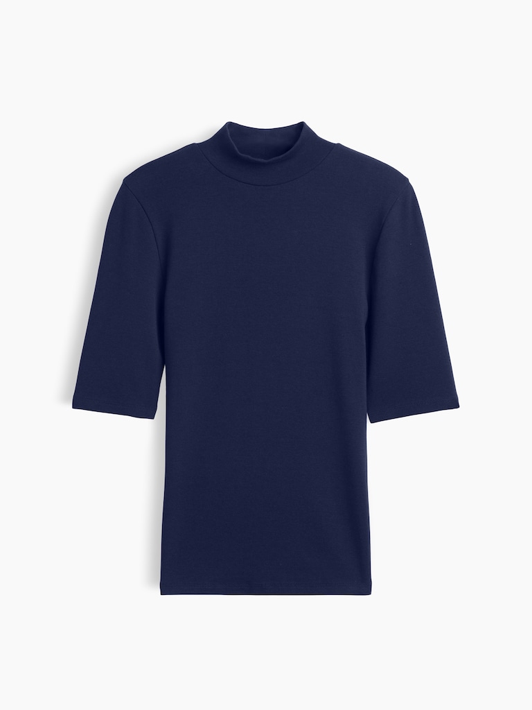 Modern Mockneck T-Shirt