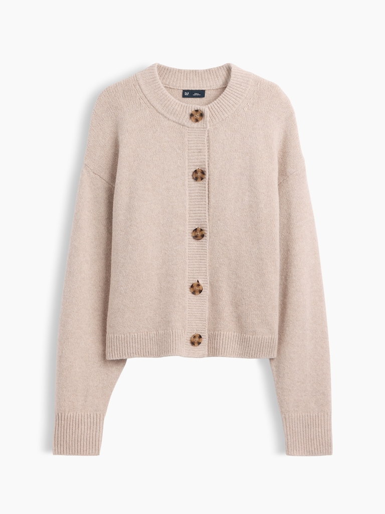CashSoft Oversized Chunky Cardigan