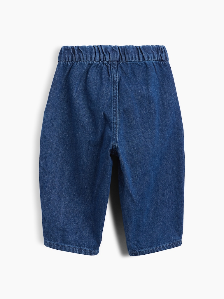 Baby Ruffle Bow Pull-On Jeans