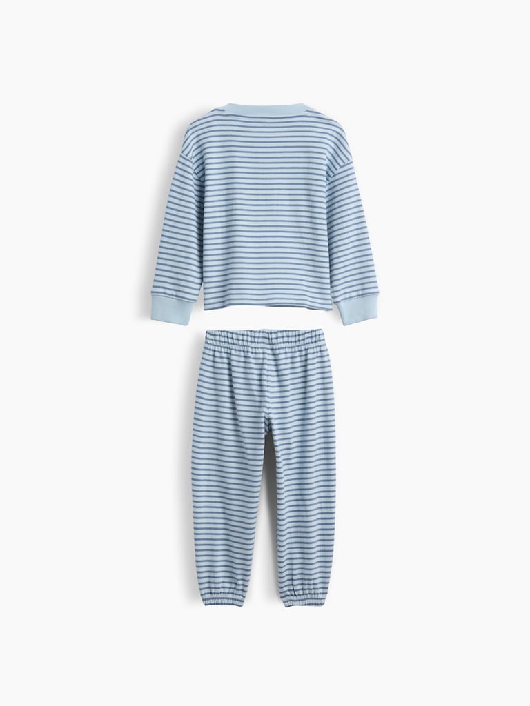 Baby & Toddler Stripe Henley Outfit Set
