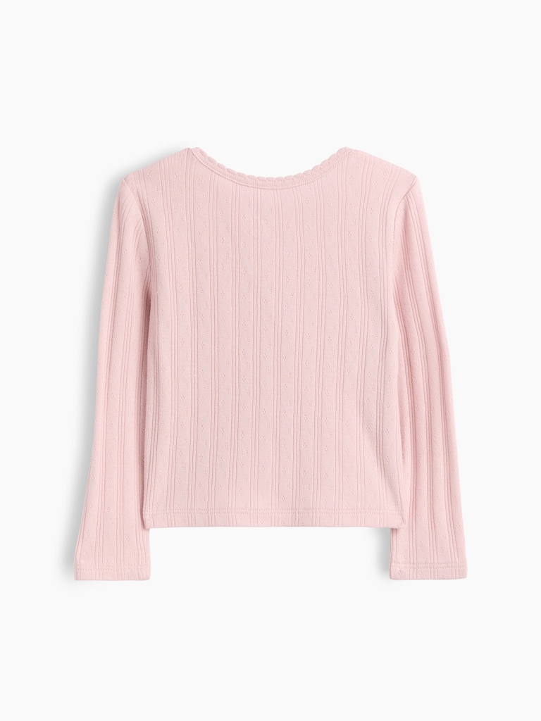 Baby & Toddler Pointelle Rib T-Shirt