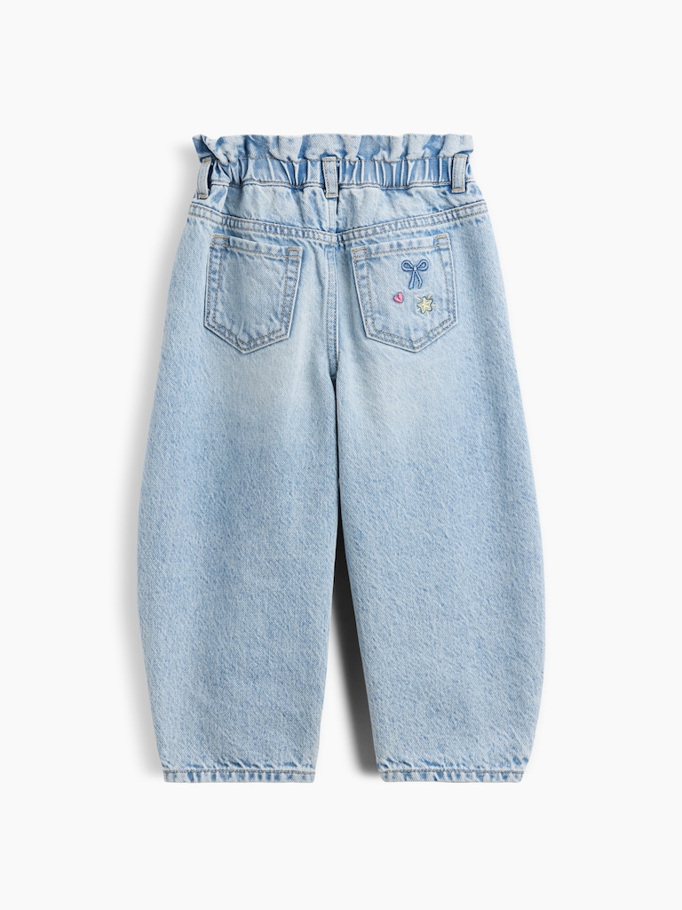 Baby & Toddler Embroidered Horseshoe Jeans