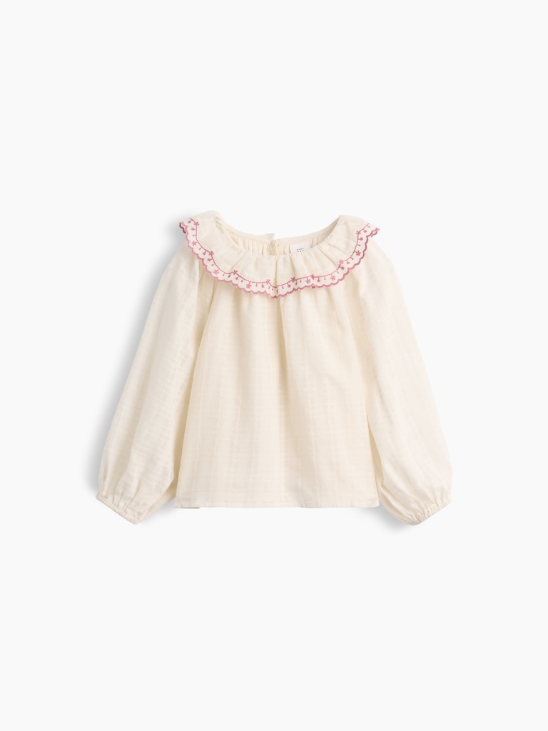 Baby & Toddler Ruffle Collar Top