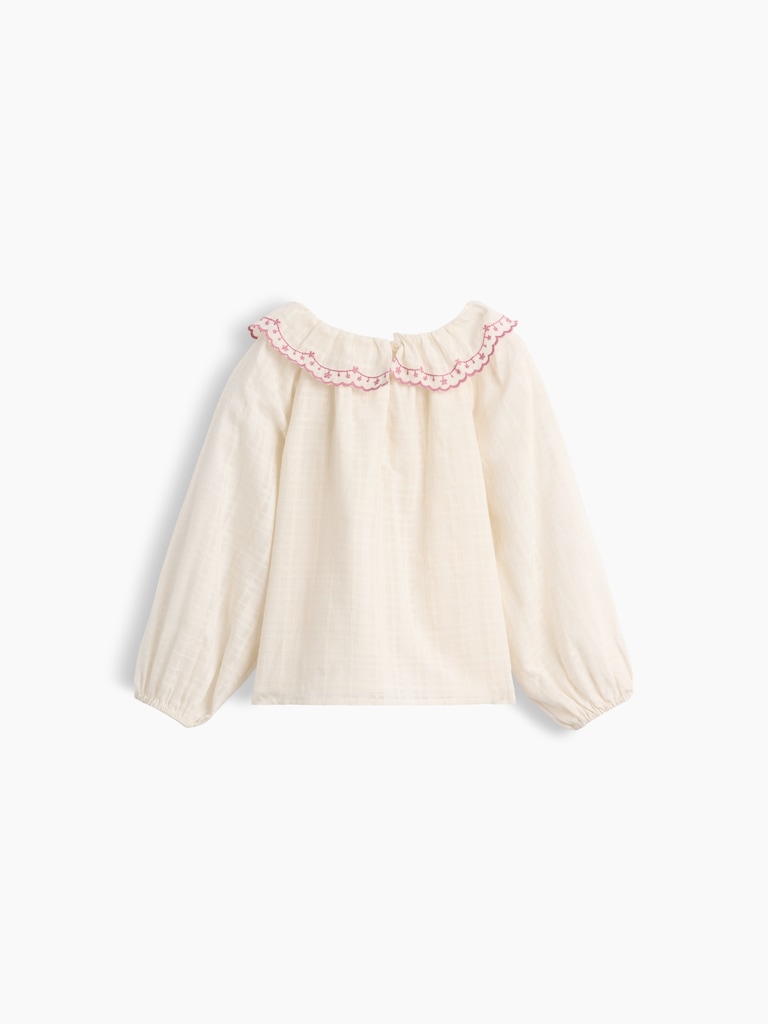 Baby & Toddler Ruffle Collar Top