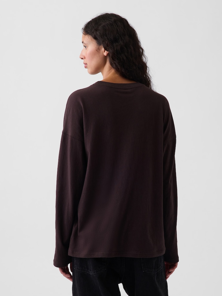 100% Cotton Authentic Oversized Pocket T-Shirt