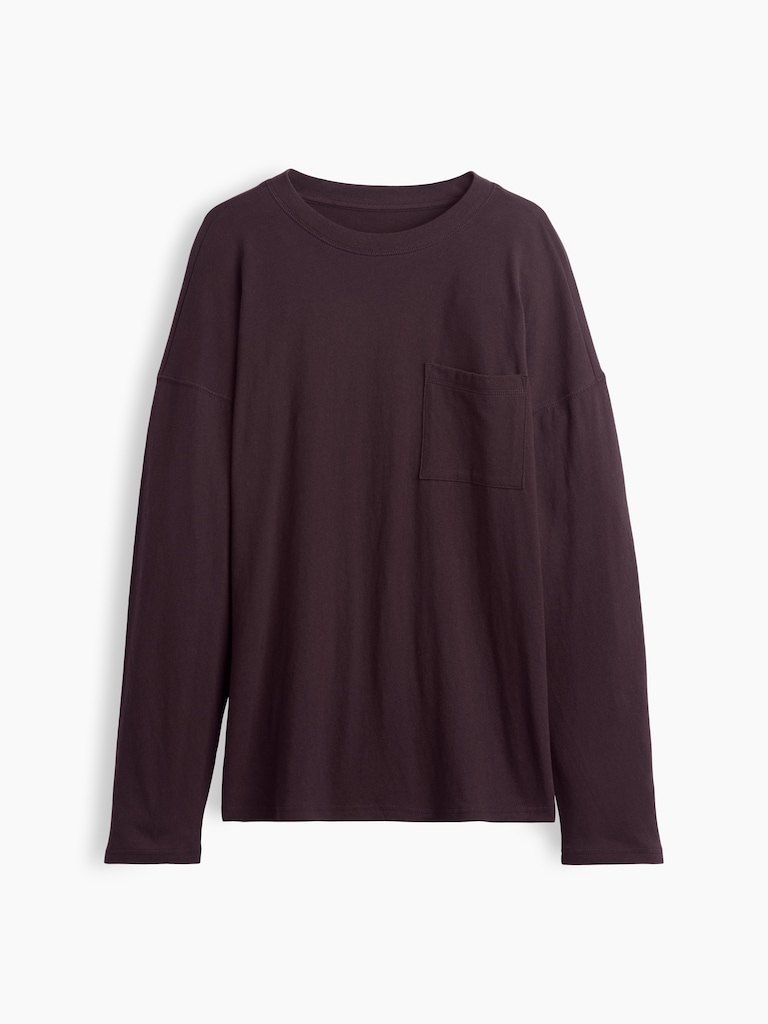100% Cotton Authentic Oversized Pocket T-Shirt